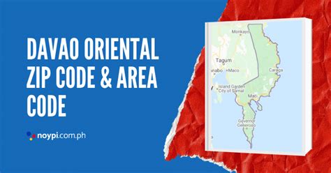 zip code lupon|Davao Oriental Zip Code and Area Code • Noypi.com.ph.
